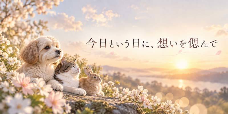 今日という日に、想いを偲んで